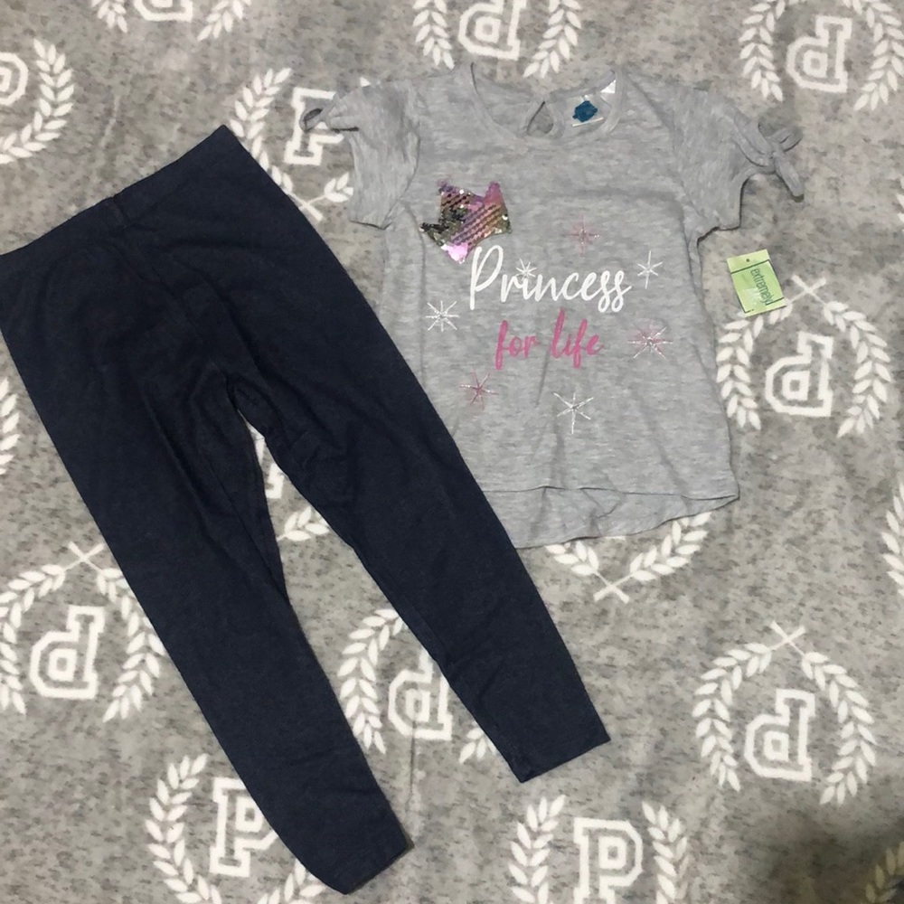 Cute bling Girls Outfit 5/6